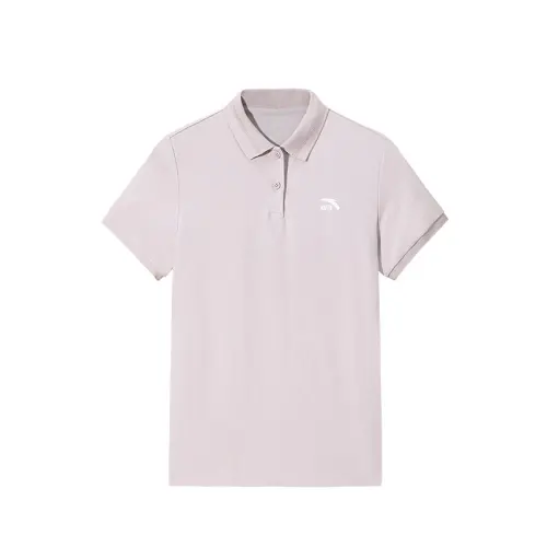 Anta Life Collection Polo Shirt Women's Berry Pink