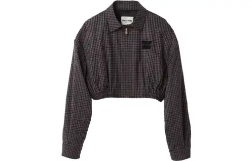 MIU MIU SS23 Jacket Women's Pomegranate Red
