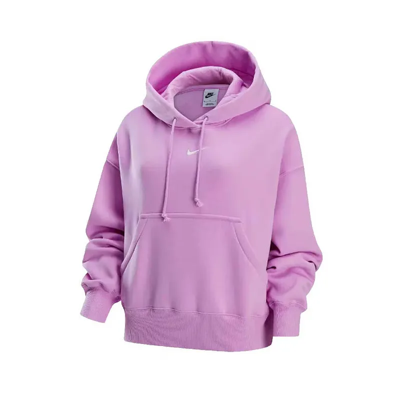 Nike Sweatshirts Women's Purple Hooded Moderate Regular