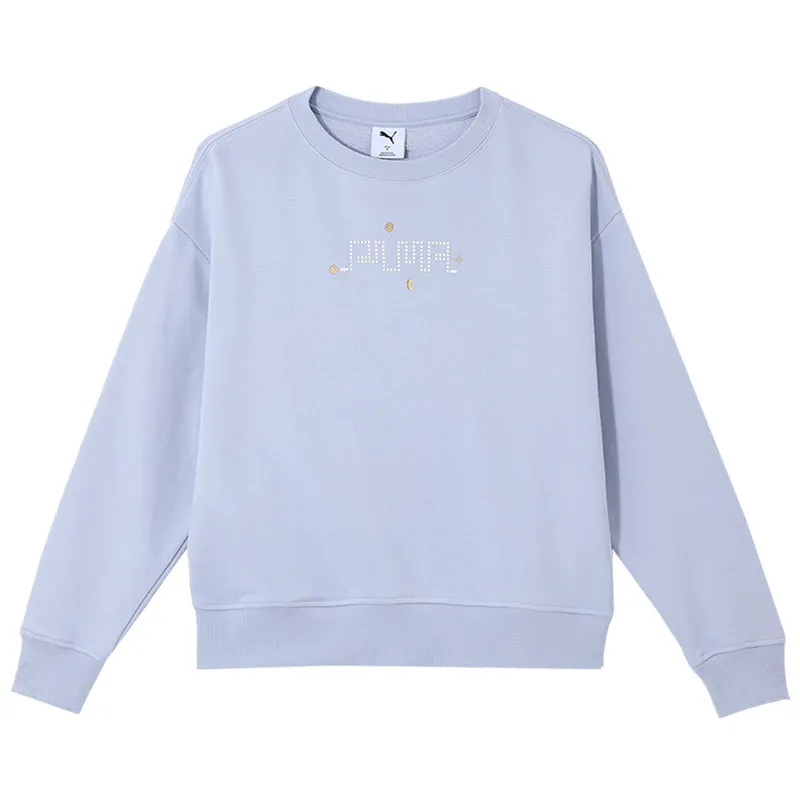 PUMA Sweatshirt Women's Light Blue