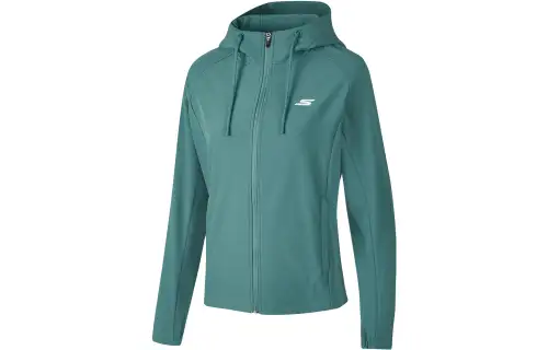 Skechers Jackets Women's Ink Blue Green/03JH Hooded Moderate Other