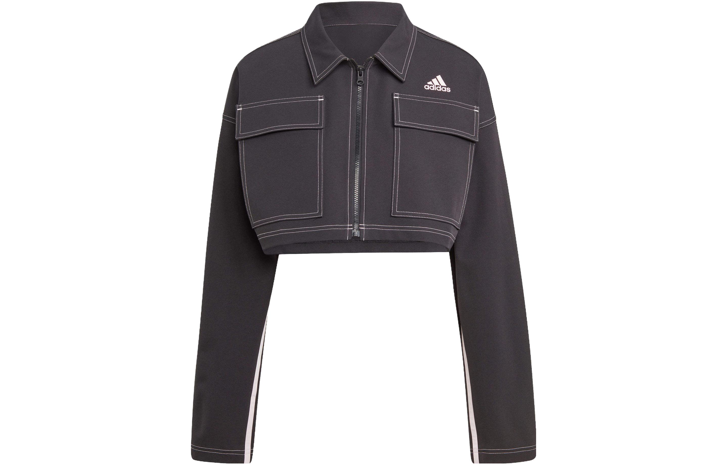 Женская куртка adidas (черная)