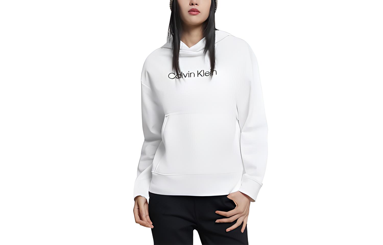 Женское худи CALVIN KLEIN (белое)