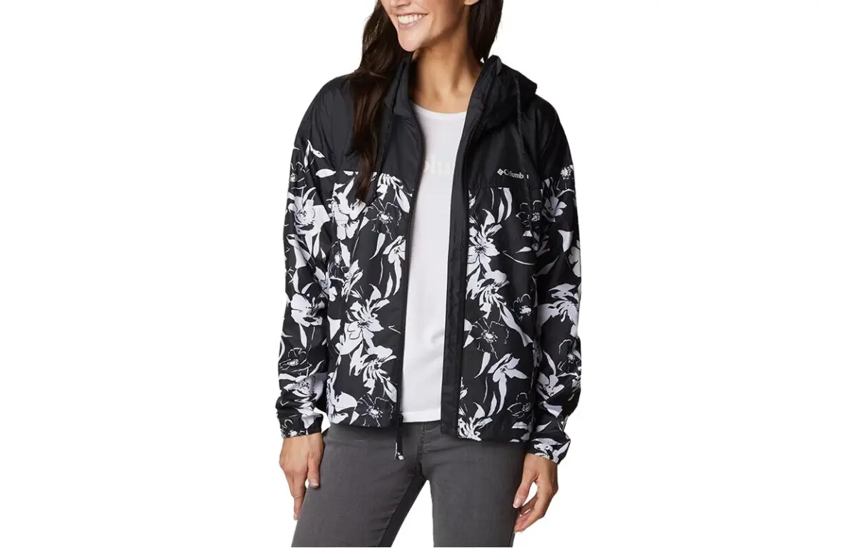 Columbia Jackets Women's Black Hooded Thin Other