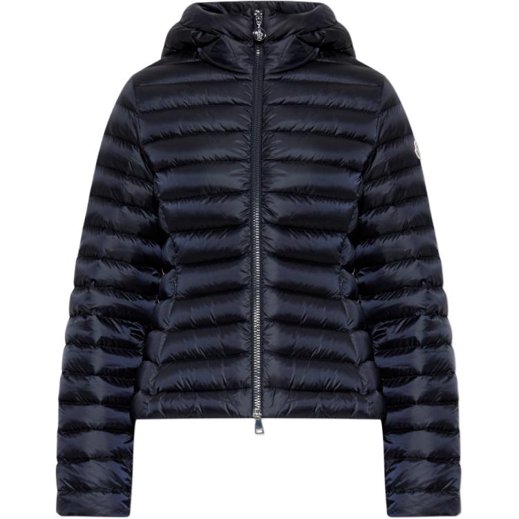 Женский пуховик Moncler (синий)