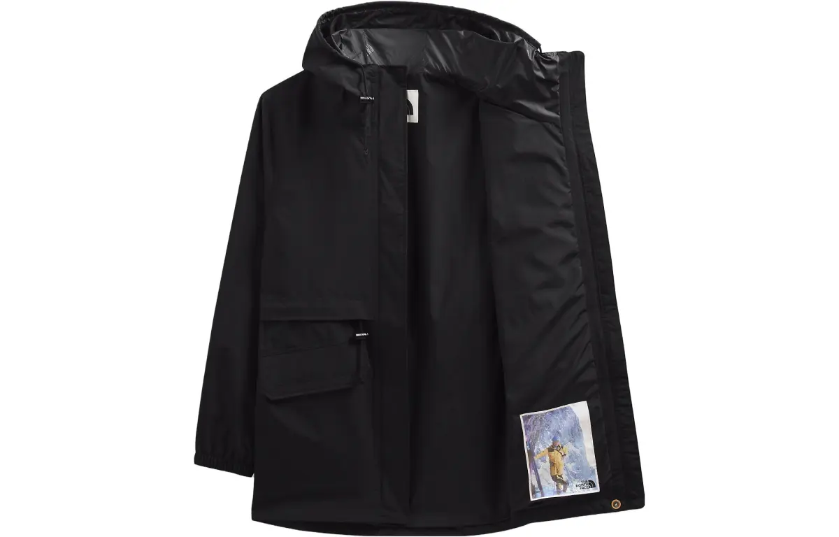 THE NORTH FACE Jackets Women's Black Hooded Moderate Other