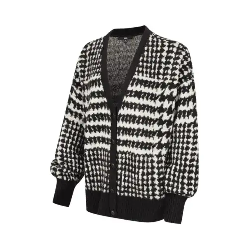 Vans Valerie Plaid Knitwear Women's Black