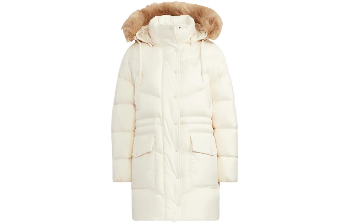 Adidas Originals Trefoil Down Jacket Women's White