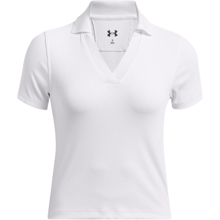 Женское поло Under Armour Premier (белое)