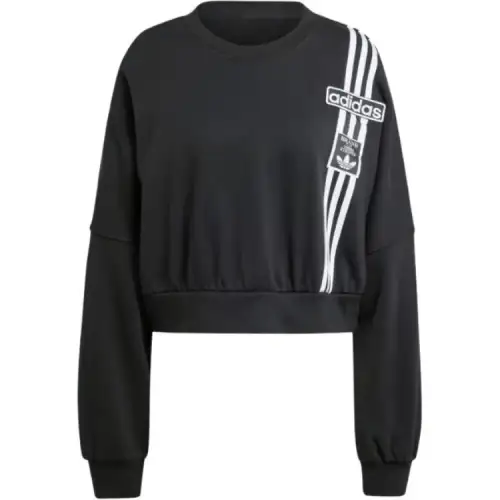 Adidas Women's Adibreak Cropped Sweatshirt Black