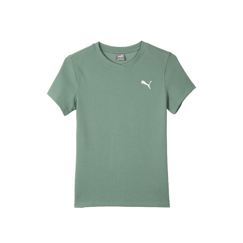 Женская футболка PUMA (зеленая)