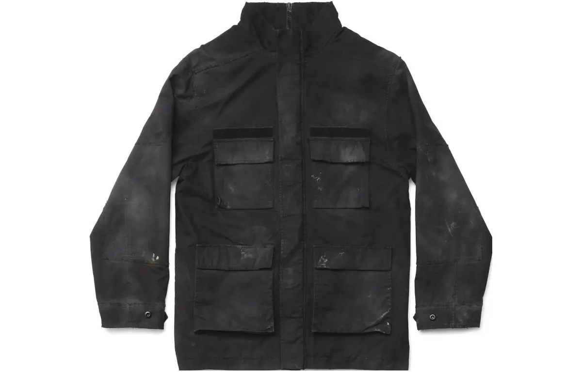 Balenciaga Double Front Military Parka