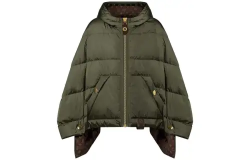LOUIS VUITTON Padded Puffer Cape