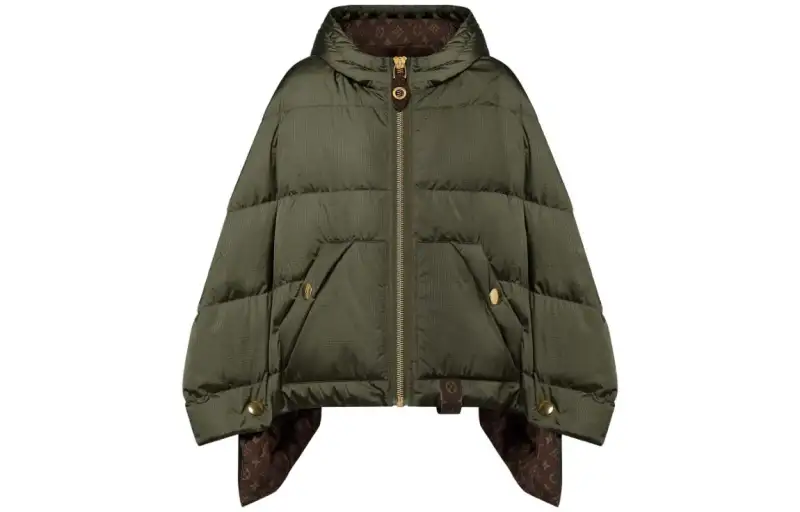 LOUIS VUITTON Padded Puffer Cape