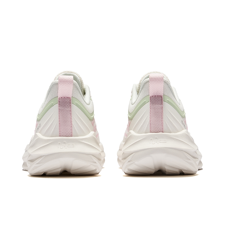 Erke Shadow 3.0 Cushioning Rebound Breathable Low top City Commuting Running Shoes Women’s White Pink