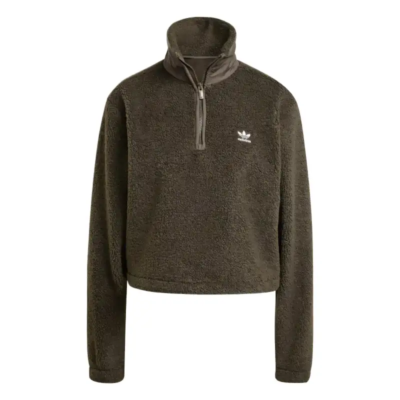 Adidas Originals Teddy Fleece 1/2 Zip Jacket