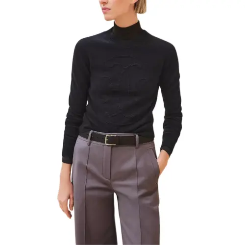 HERMES Cashmere Sweater Women's Black