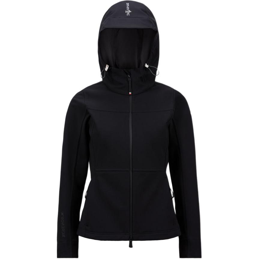 Женская куртка Moncler Grenoble Zumeles Hooded (черная)