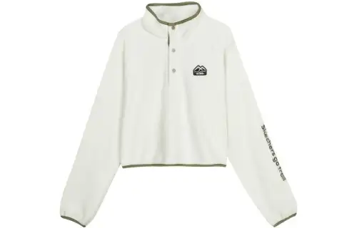 Skechers Stroll Jackets Women's Marshmallow White Stand Collar Moderate Other