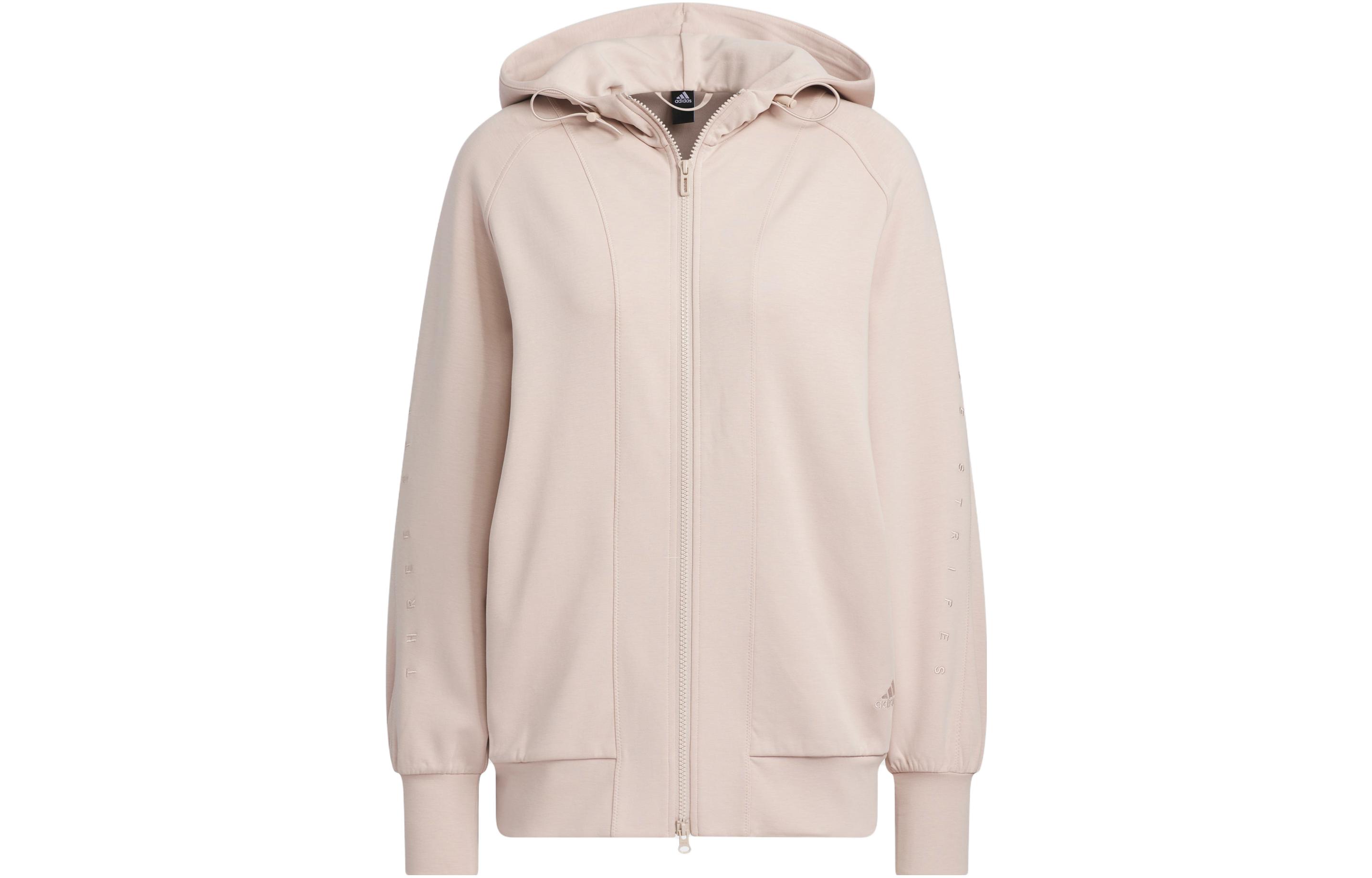 Женская куртка adidas Premium Hooded Jacket (коричневая)