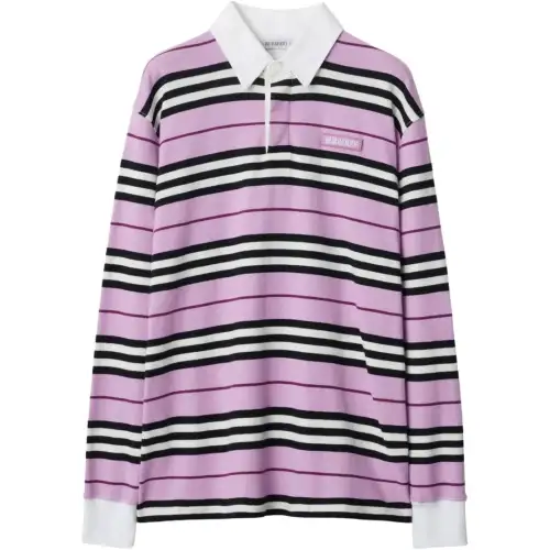 Burberry Polo Shirt Women's Purple