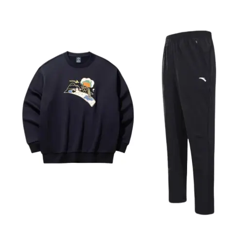 Anta Casual Sportswear Men's Black
