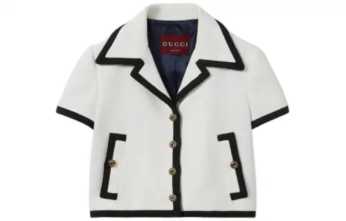 GUCCI Short Sleeved Tweed Jacket