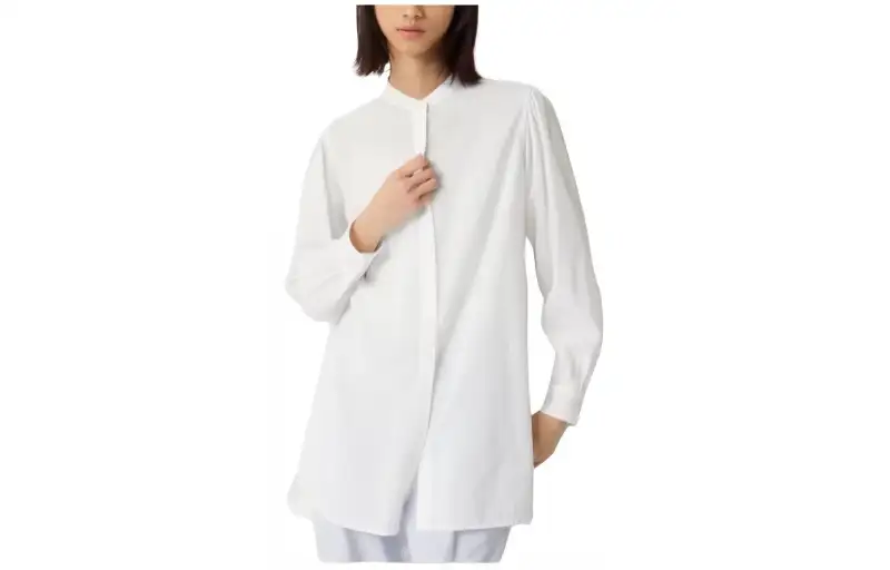 UNIQLO X INES DE LA FRESSANGE UNIQLO X Ines De La Fressange Shirts Women's White Crew Neck Moderate Other