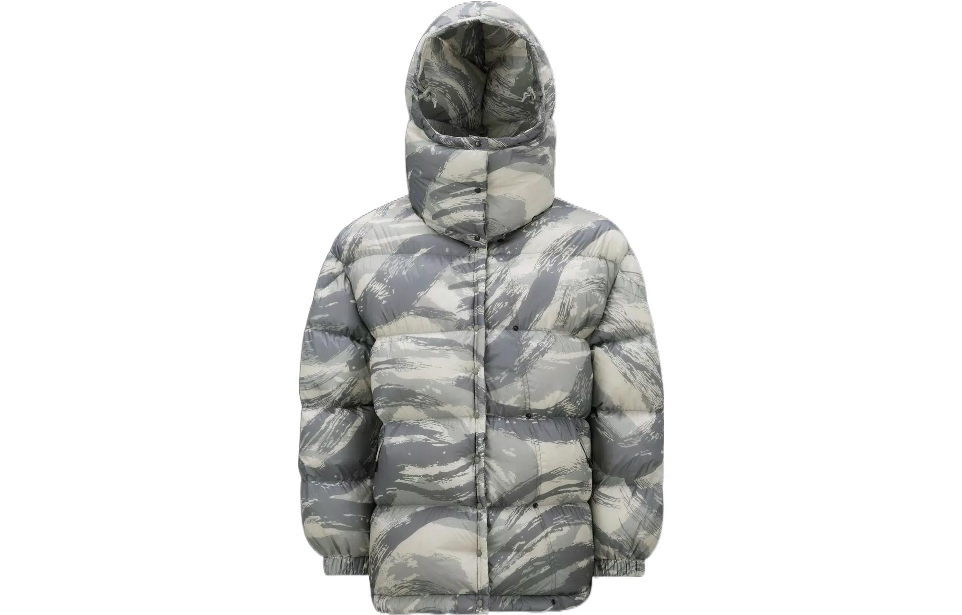 Женский пуховик Moncler Galenstocki SS23 (серый)