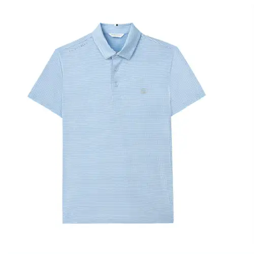 FILA Polo Shirt Men's Light White Blue