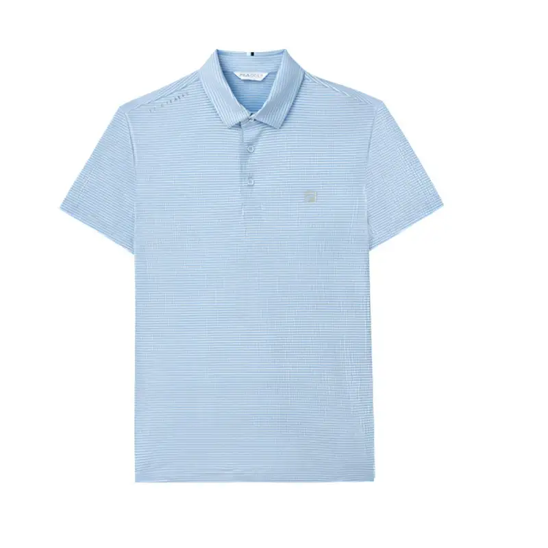 FILA Polo Shirt Men's Light White Blue