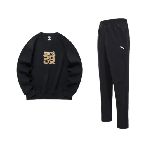 Anta Casual Sportswear Men's Black