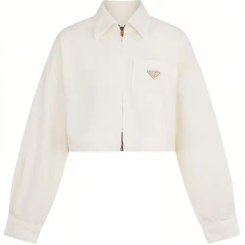 PRADA SS24 Jackets & Coats Women's White