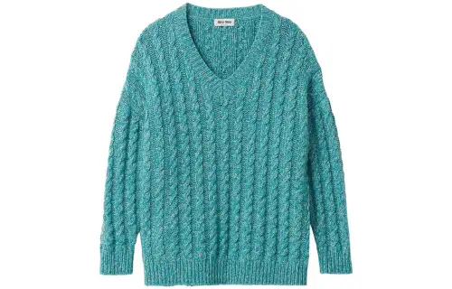MIU MIU FW23 Knitwear Women's Turquoise