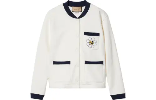 GUCCI SS24 Jackets & Coats Women's Ivory White