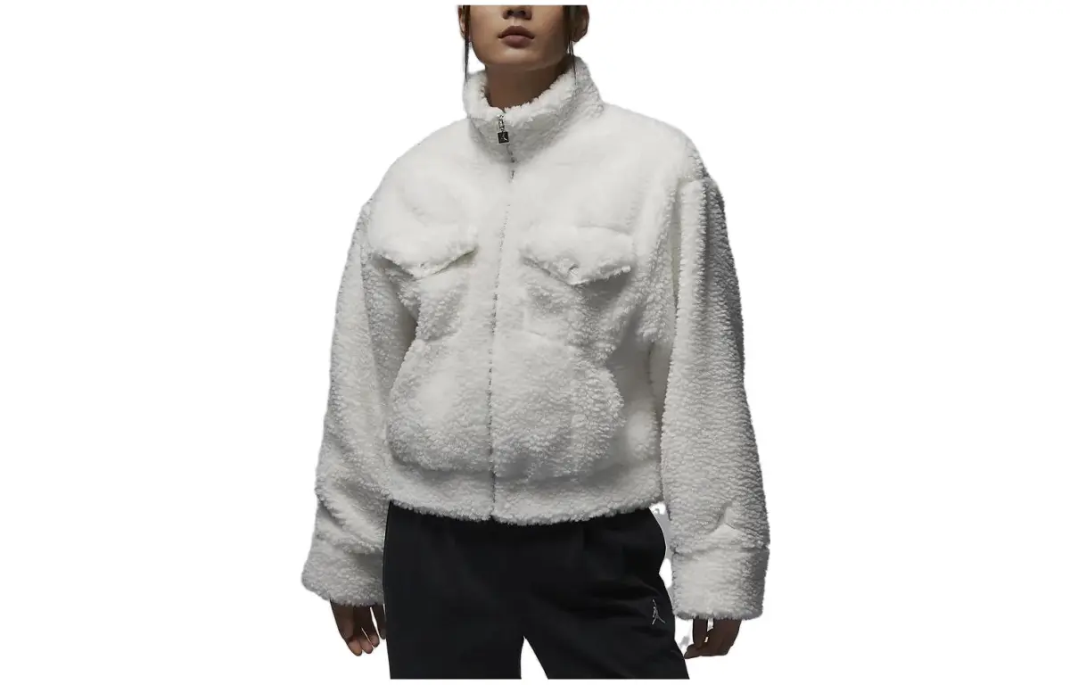 Jordan Jackets & Coats Women's White