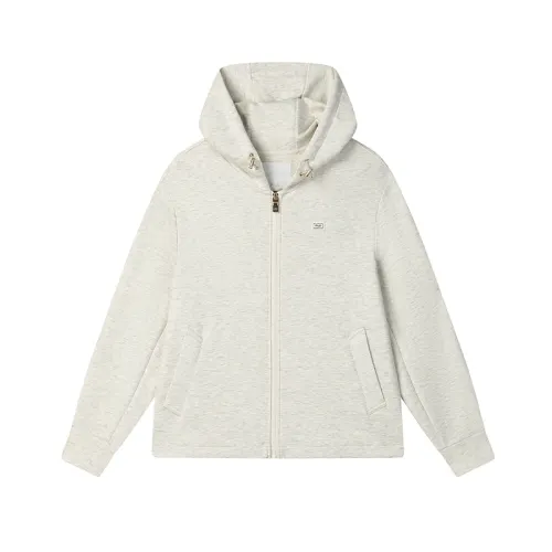 FILA MILANO Jacket Women's Light Khaki Heather Gray