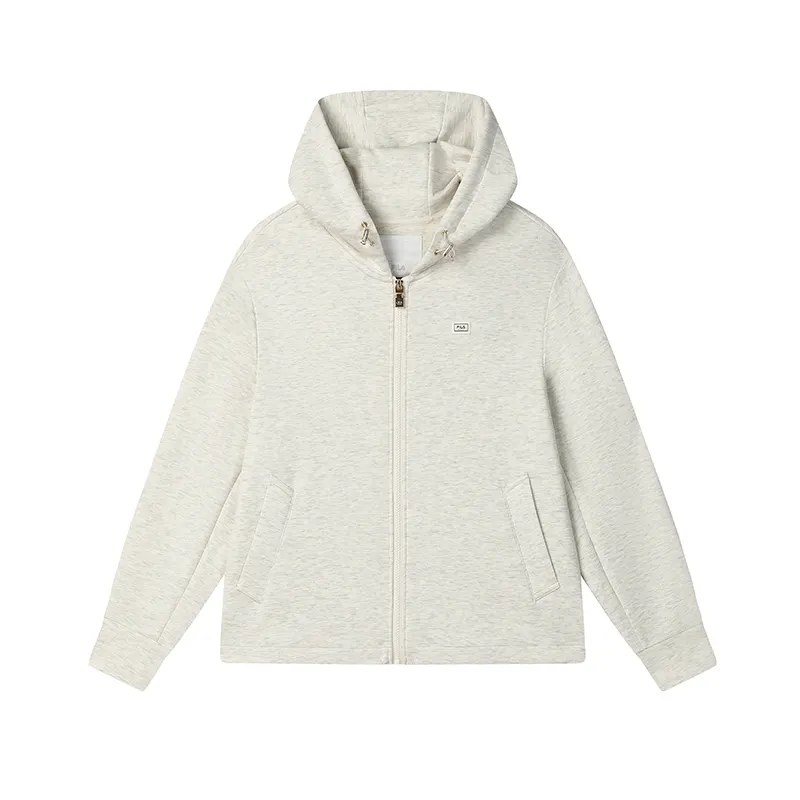 FILA MILANO Jacket Women's Light Khaki Heather Gray