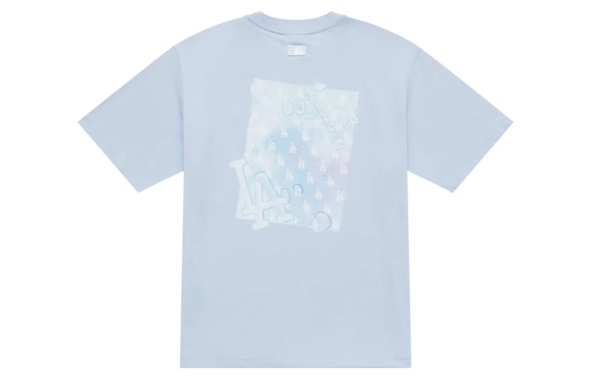 MLB Los Angeles Dodgers SS25 T Shirt Unisex Light Sky Blue