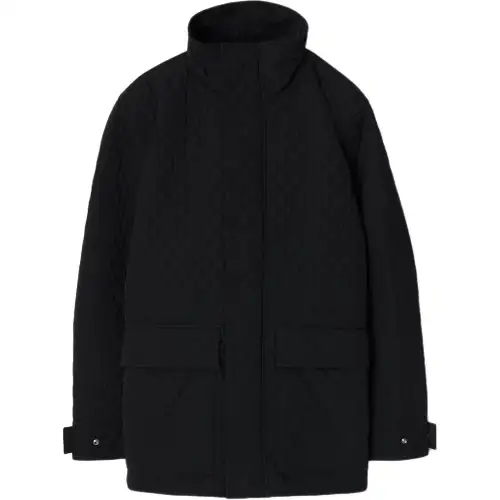 Burberry Check hood Quilted Jacket