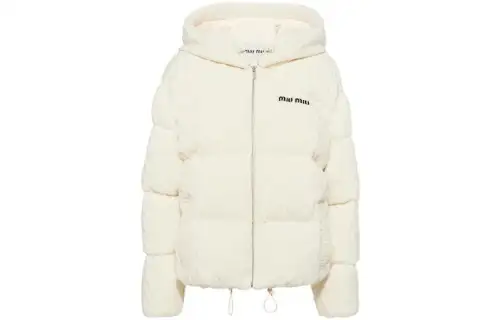 MIU MIU FW22 Down Jacket Women's White