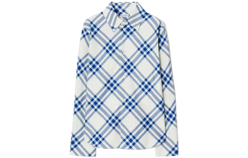 【Previous Season】Vintage Check wool-blend shirt