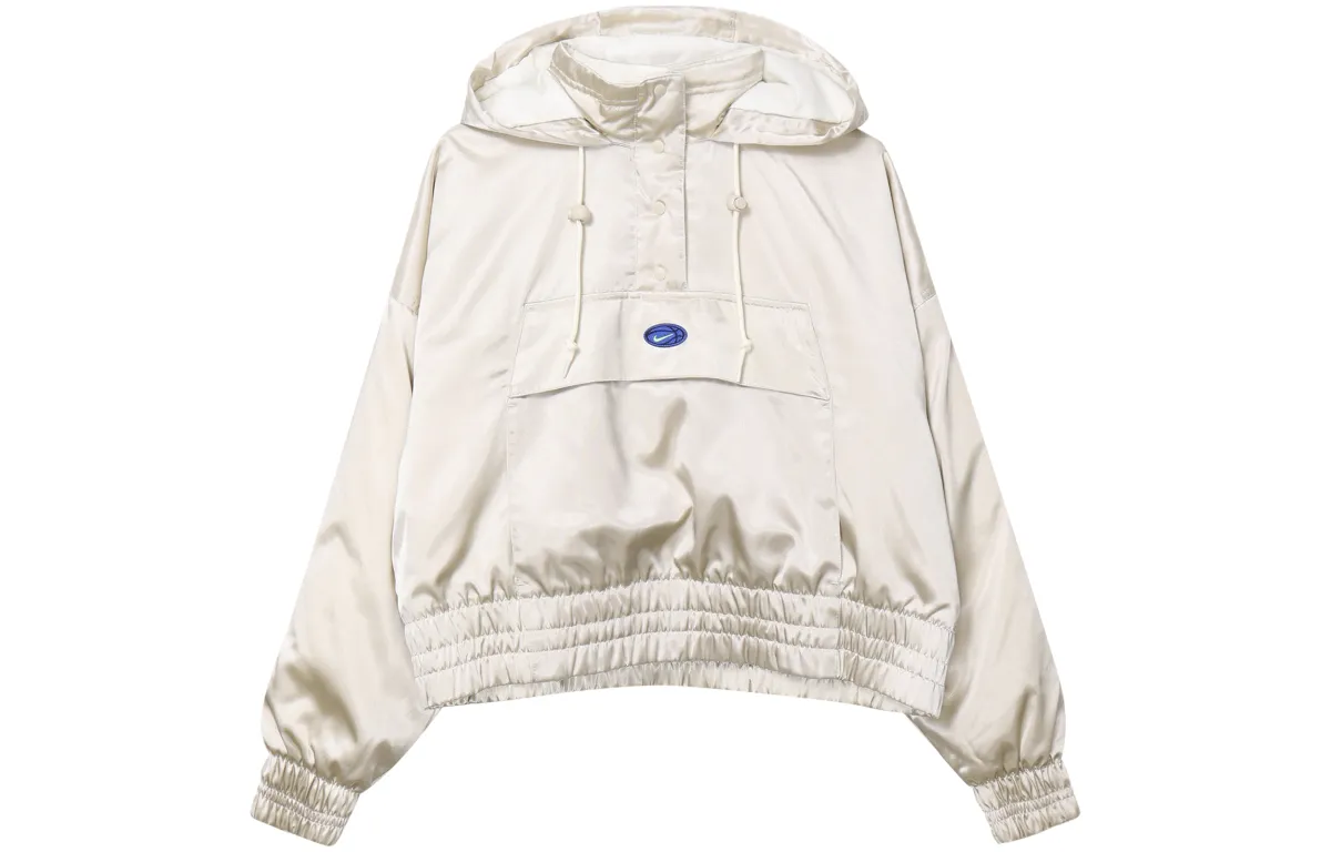 Nike Jackets Women's White Hooded Moderate Other