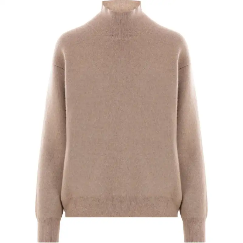 THE ROW SS24 Cashmere Sweater Women's Sesame Seeds Beige