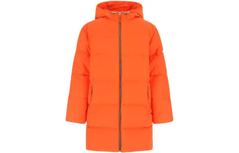 LOEWE Jackets Women's Orange Hooded Moderate Other