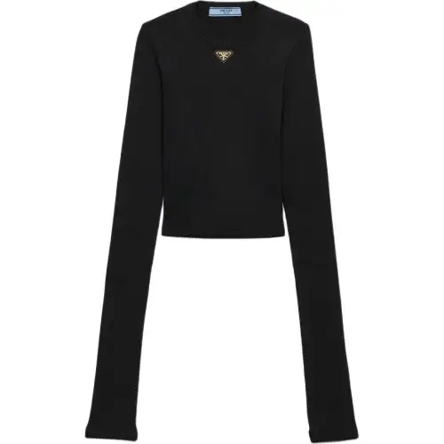 PRADA SS25 Knitwear Women's Black