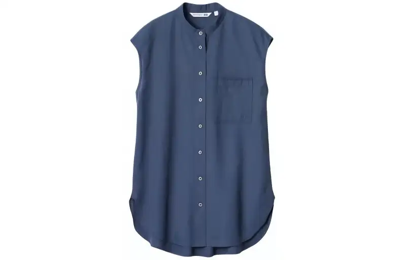 UNIQLO Jw Anderson Co Branded Series Shirt Women's Dark Blue