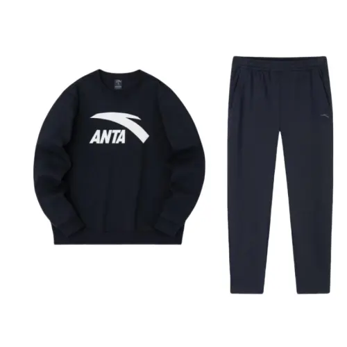 Anta Casual Sportswear Men's Cyan Black