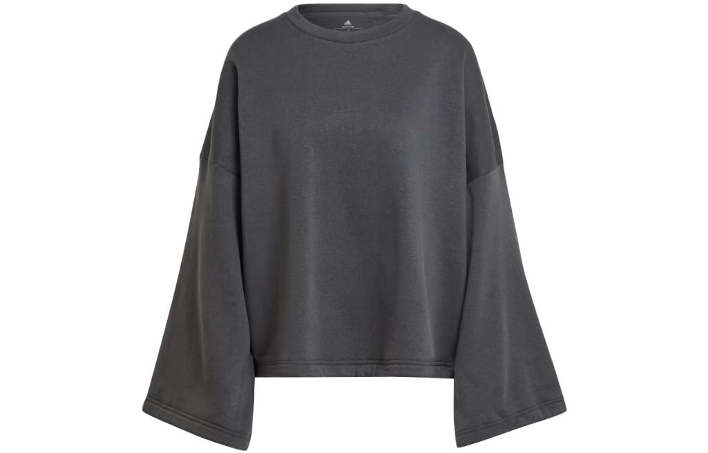 Adidas Sportswear Studio Lounge Fleece Sweatshirt Women's Carbon