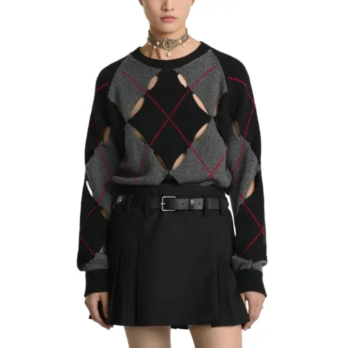Christian DIOR All Over Patterned Crewneck Jumper